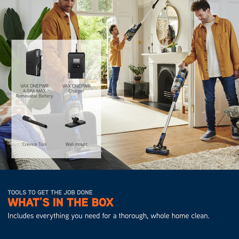 Vax Pace Cordless stick vacuum cleaner, imported from the UK