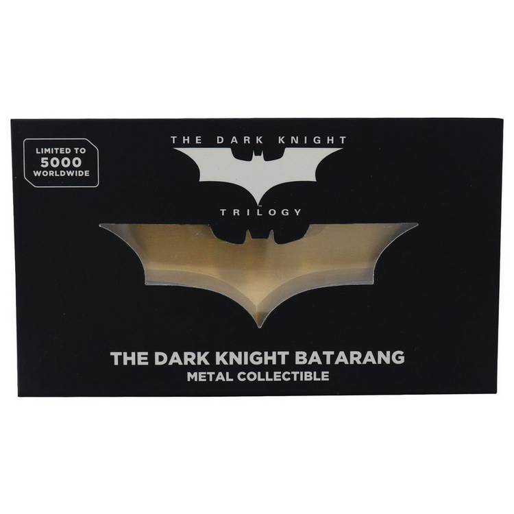 DC Batman Batarang limited edition replica with stand (British brand)