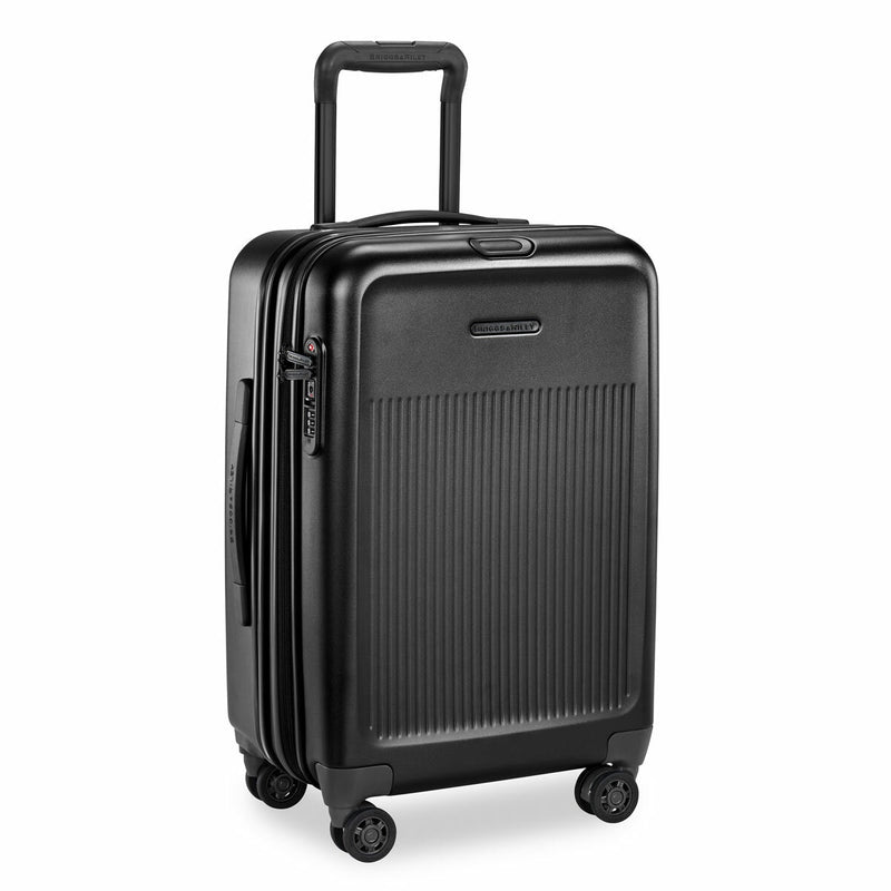 Briggs & Riley Sympatico expandable carry-on spinner in black (British brand)