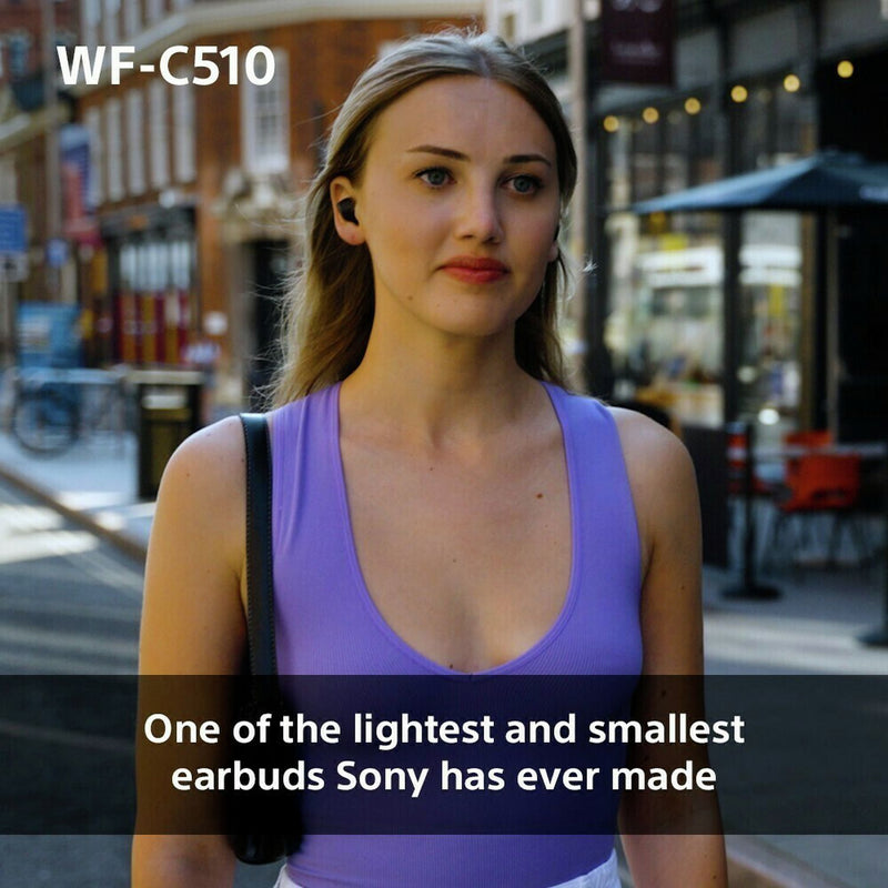 Sony true wireless earbuds black (British brand)