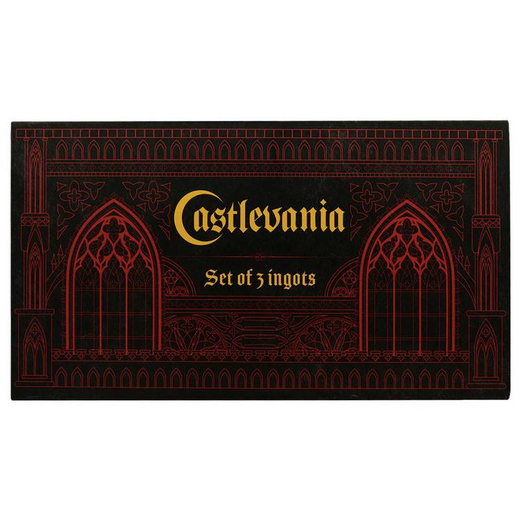 Fanattik Castlevania limited edition set of three ingots, UK version