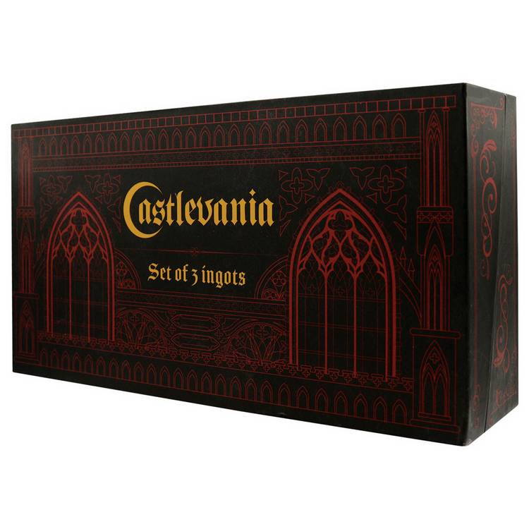Fanattik Castlevania limited edition set of three ingots, UK version