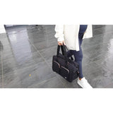 My Babiie changing bag black quilted - British product