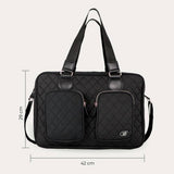 My Babiie changing bag black quilted - British product