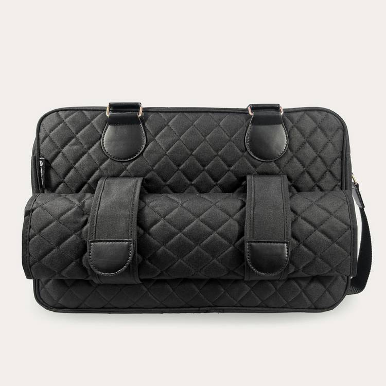 My Babiie changing bag black quilted - British product