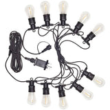 Smart Garden 20-light vintage festoon string lights warm white (British brand)
