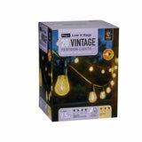 Smart Garden 20-light vintage festoon string lights warm white (British brand)