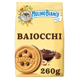 Mulino Bianco Baiocchi Biscuits with Hazelnut Cocoa Filling   260g GOODS M&S   