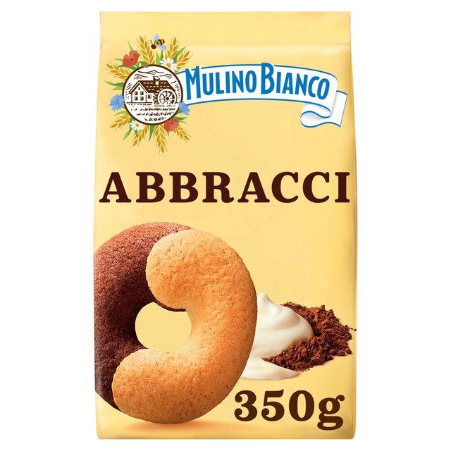 Mulino Bianco Abbracci Biscuits with Chocolate and Fresh Cream   350g GOODS M&S   