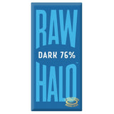 Raw Halo Vegan Dark 76% Chocolate Bar   70g GOODS M&S   