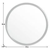 Habitat black round wall mirror 60cm (British brand)