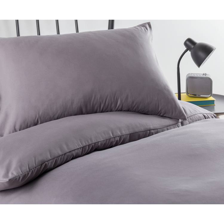 Silentnight Supersoft charcoal bedding set single, imported from the UK