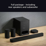 Sony HTS60 5.1ch soundbar with rear speakers, UK version