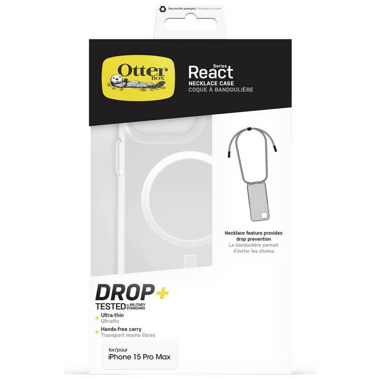 OtterBox MagSafe case iPhone 15 Pro Max necklace, imported from the UK