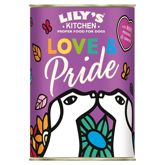 Lily's Kitchen Full of Love & Pride Beef Dinner for Dogs   400g GOODS M&S   