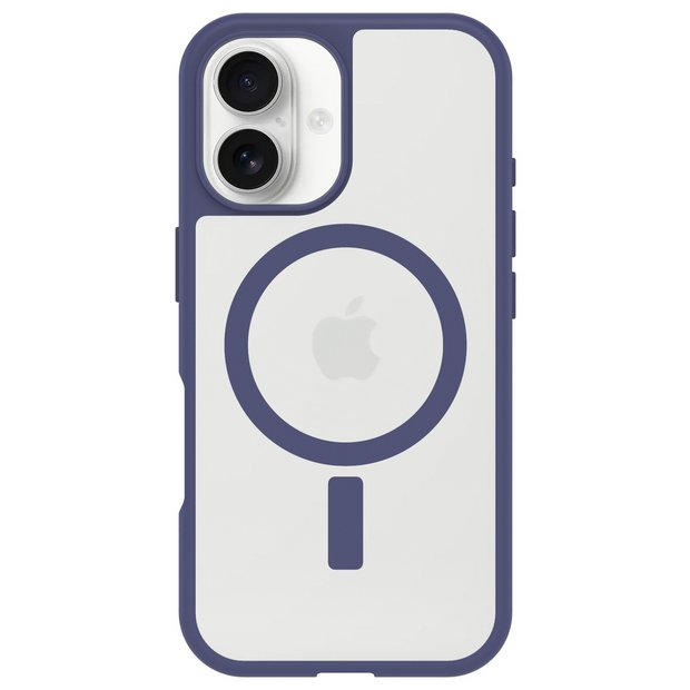 OtterBox iPhone 16 phone case clear purple (British brand)