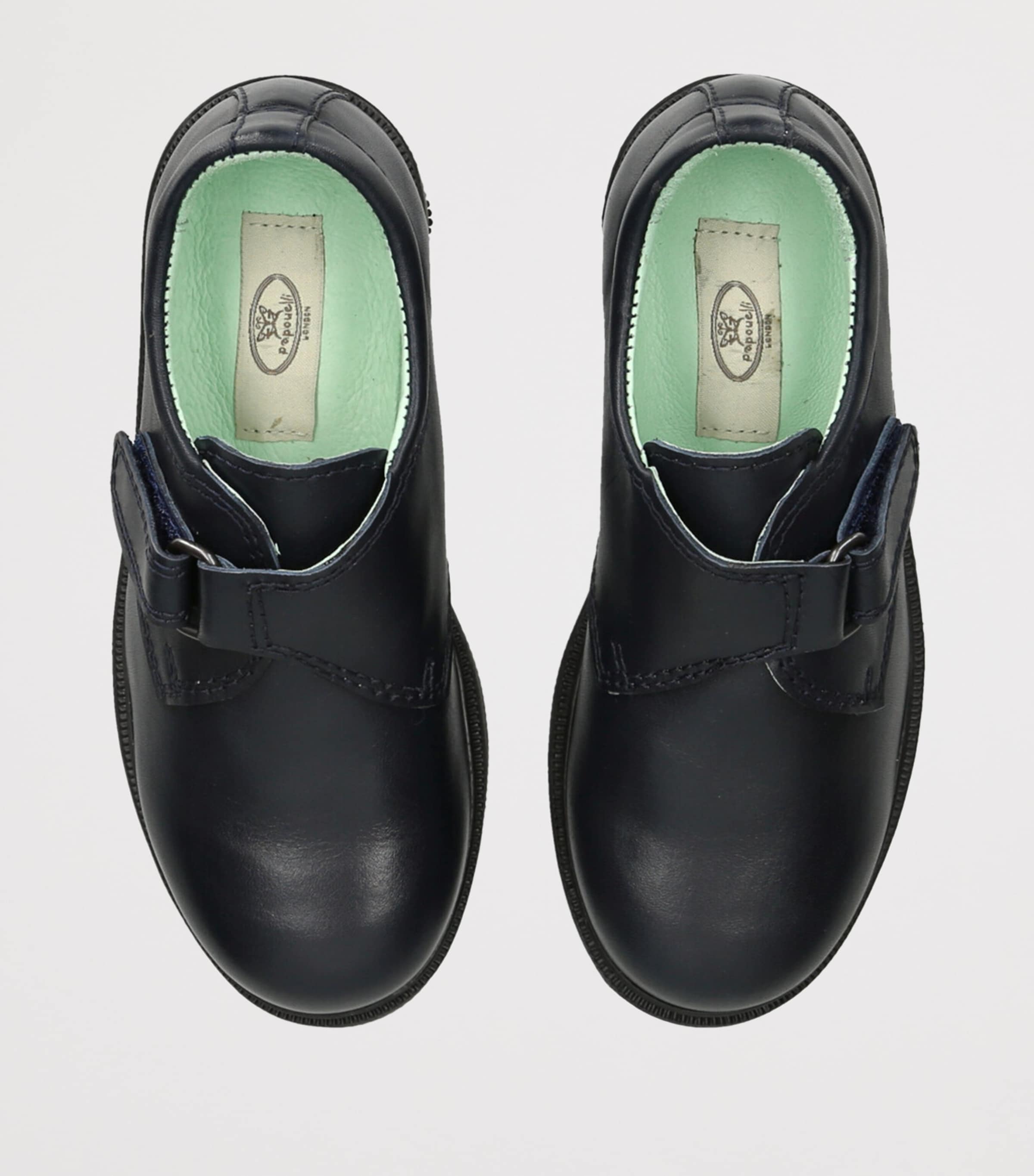 Papouelli Leather Fergus school shoes, imported from the UK