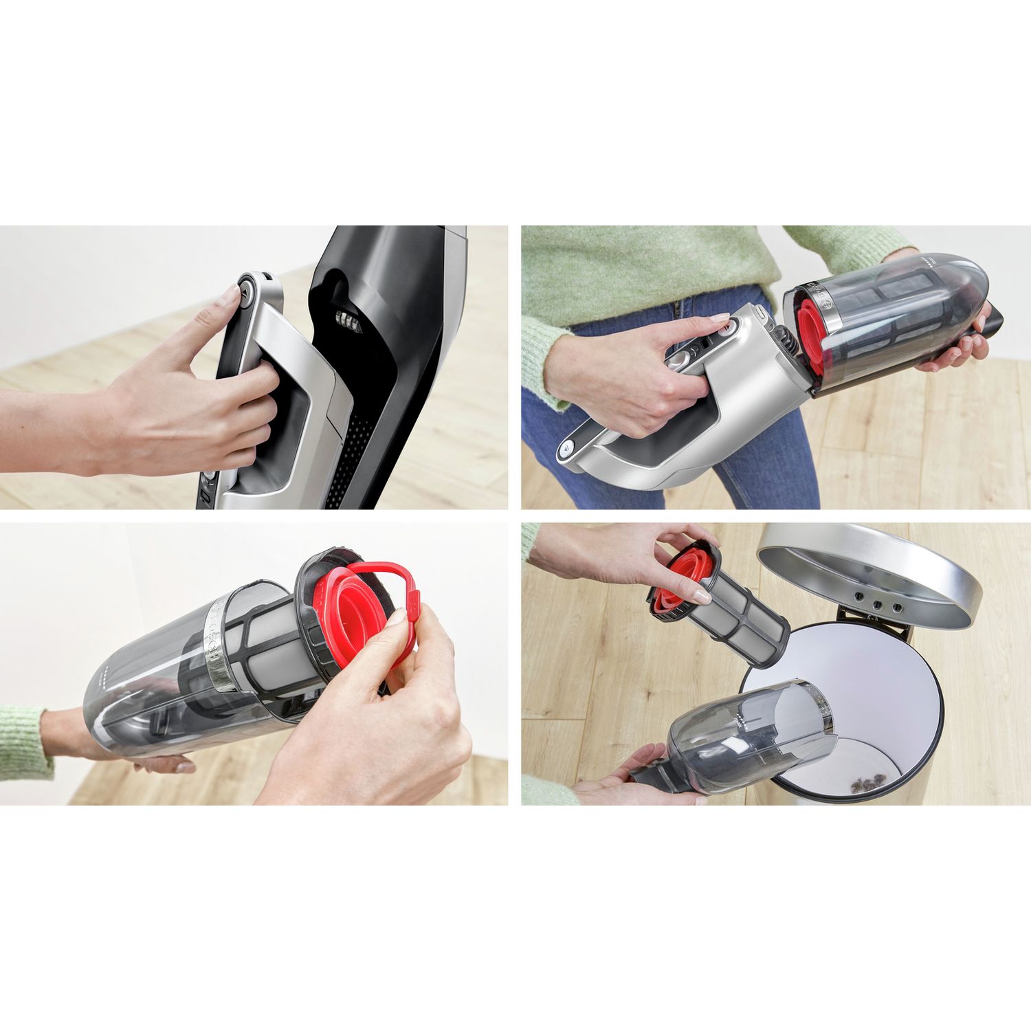 Bosch Series 4 Flexxo cordless vacuum cleaner - British product