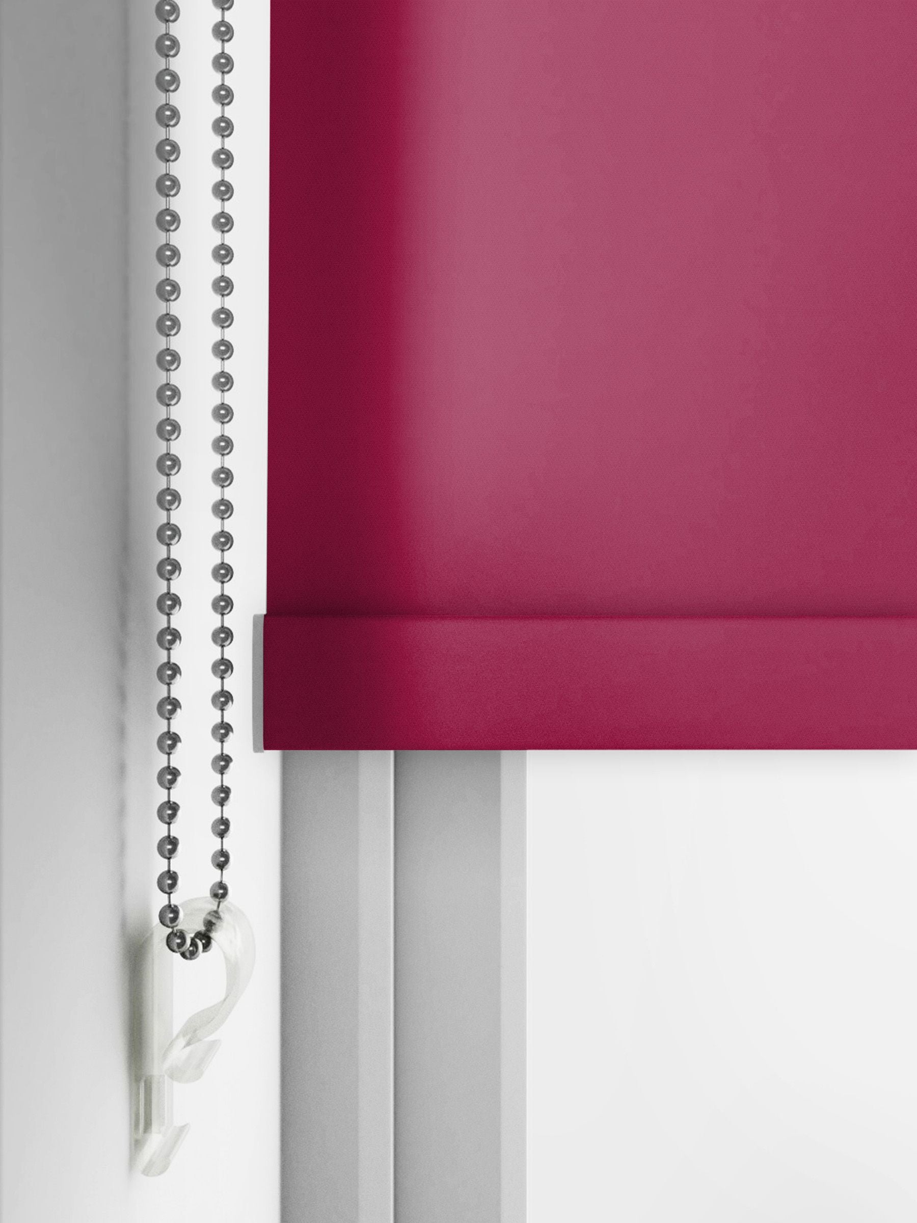 Next Peony Pink blackout roller blind made to measure - British product