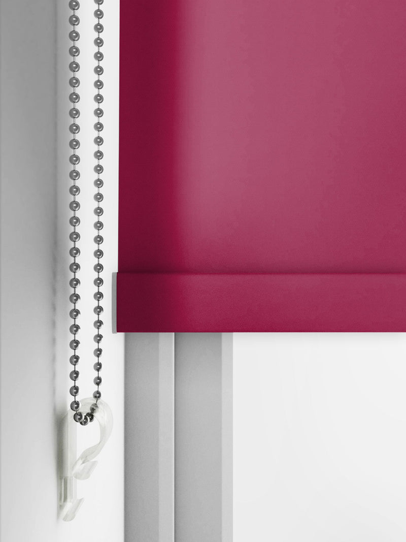 Next Peony Pink blackout roller blind made to measure - British product