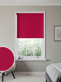 Next Peony Pink blackout roller blind made to measure - British product