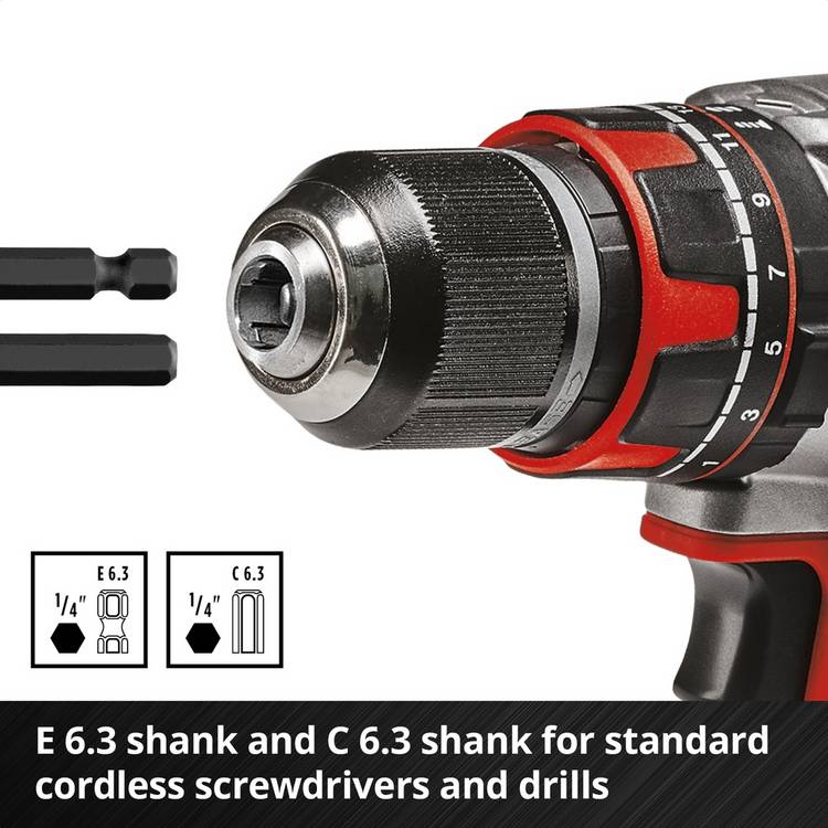 Einhell 40 Piece L-CASE Drill Bit Set, UK version