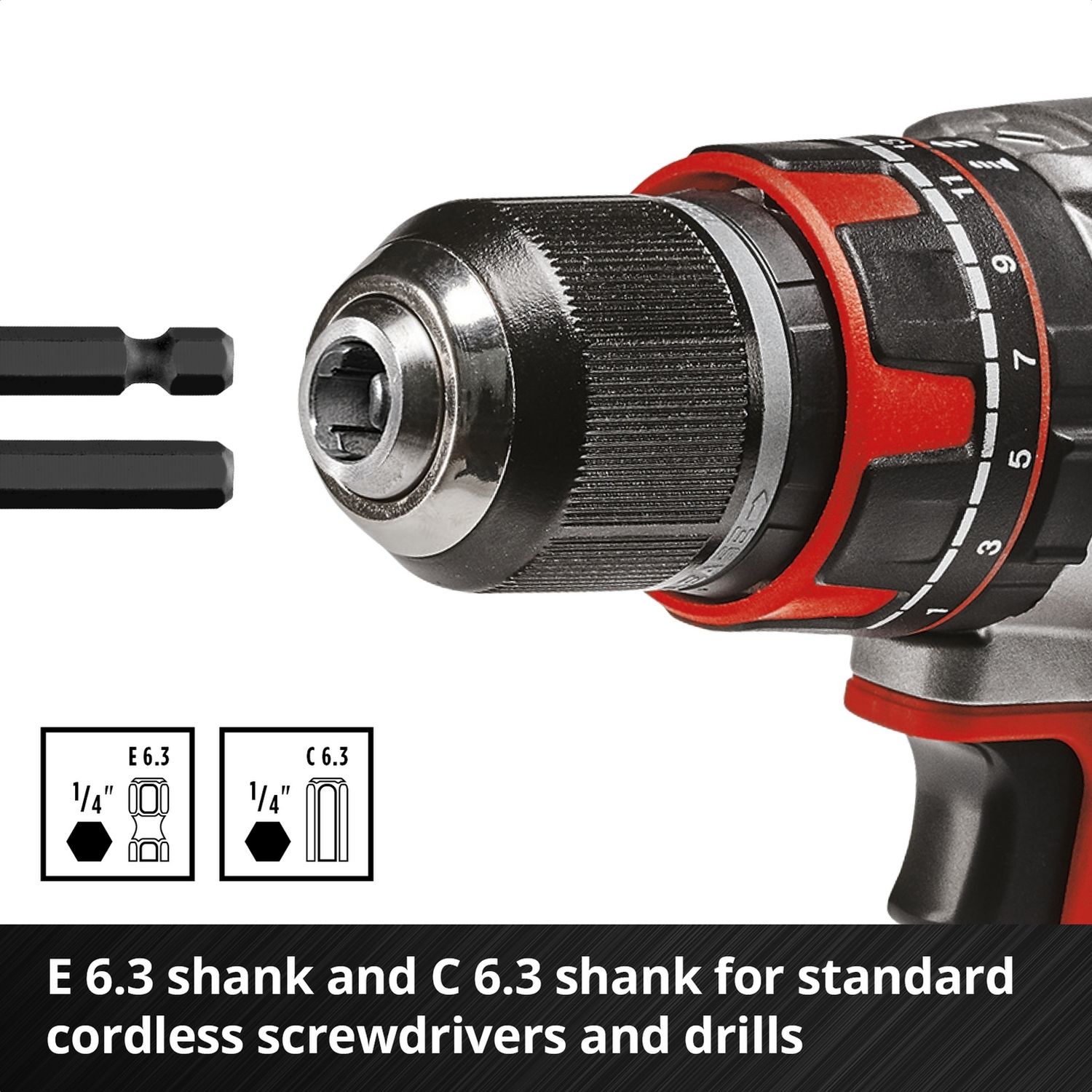 Einhell 40 Piece L-CASE Drill Bit Set, UK version