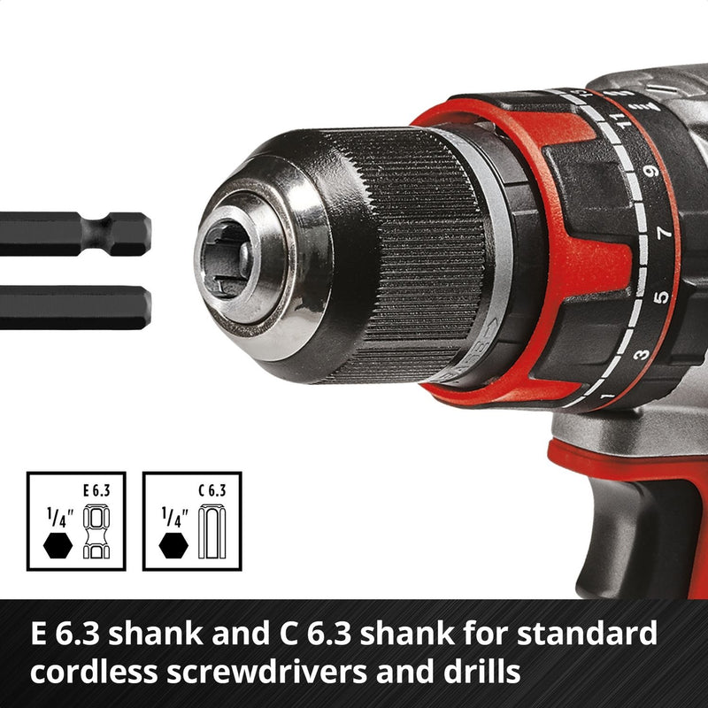 Einhell 40 Piece L-CASE Drill Bit Set, UK version