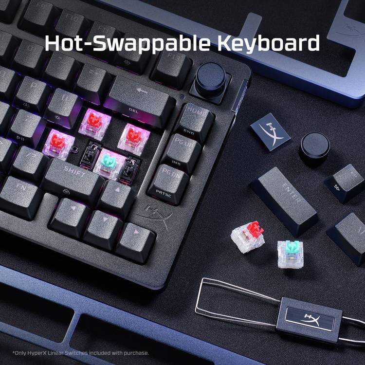 HyperX Alloy Rise mechanical gaming keyboard - British product