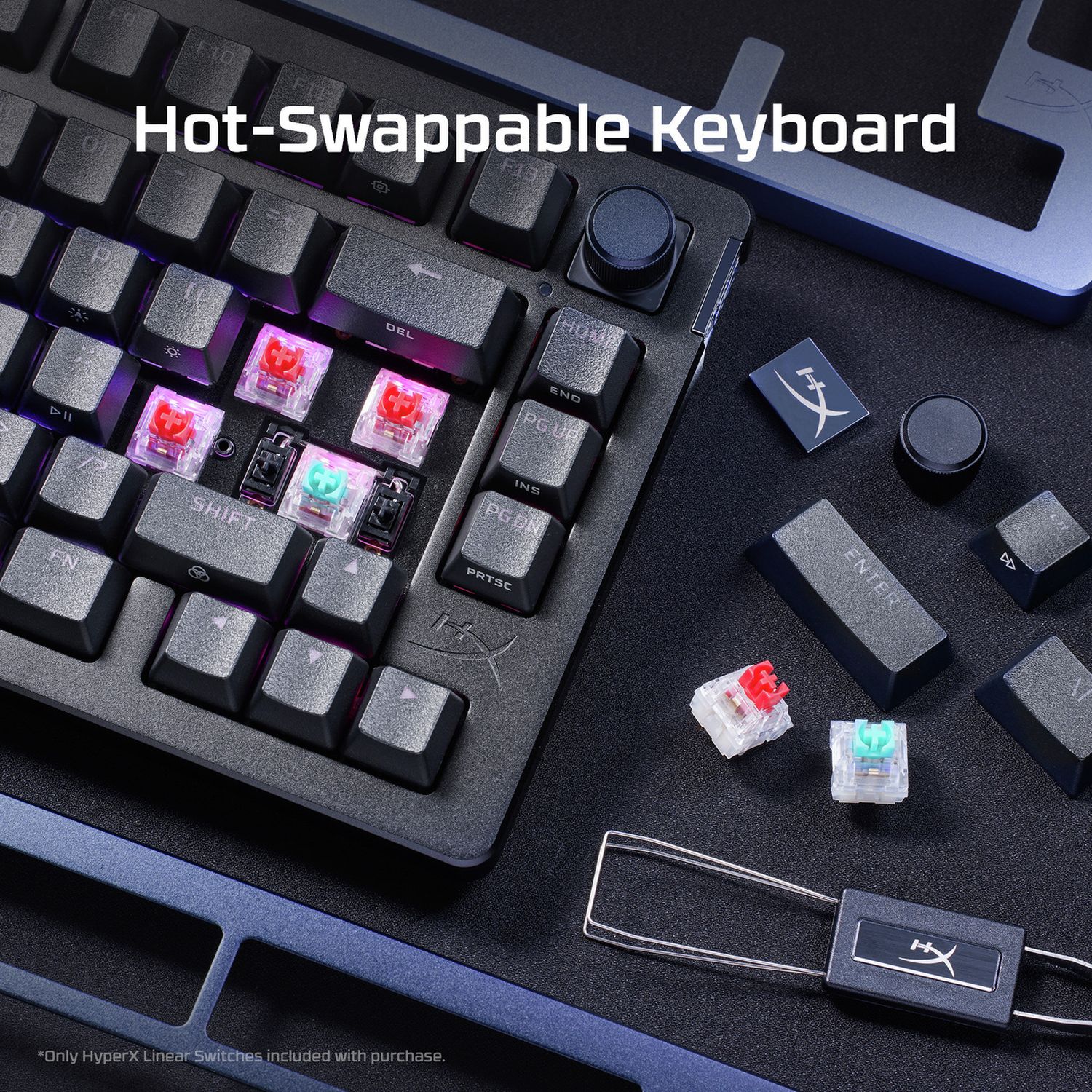 HyperX Alloy Rise mechanical gaming keyboard - British product