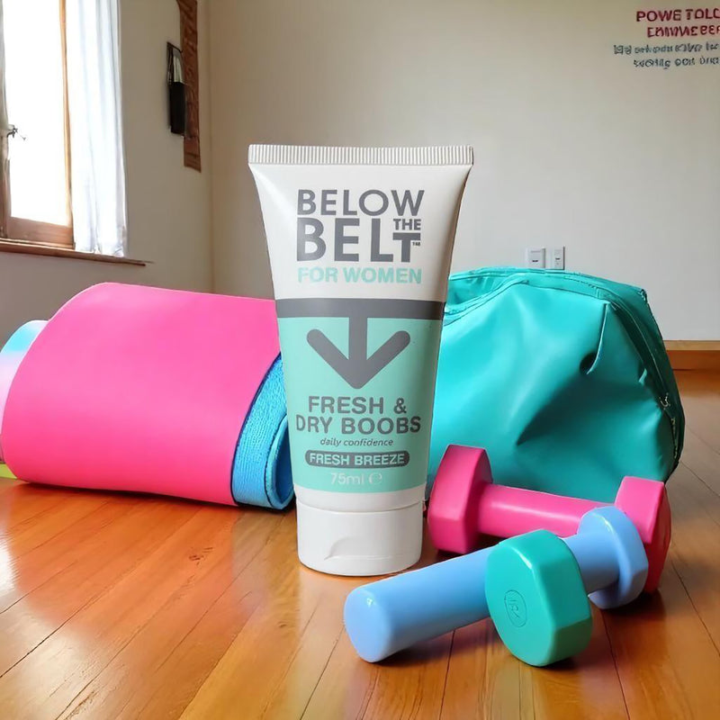 Below The Belt Fresh Breeze Scent boob powder 75ml - British product