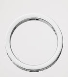 Cartier LOVE ring white gold diamonds ceramic 5.5mm, imported from the UK