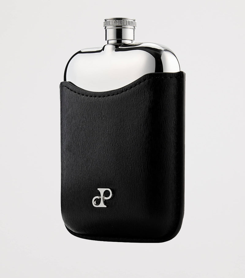 WOLF Philipp stainless steel hip flask (British brand)