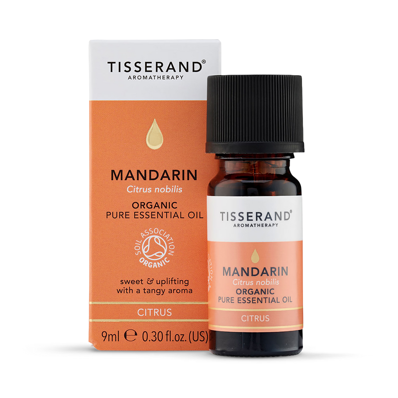 Tisserand Mandarin organic essential oil 9ml (British brand)