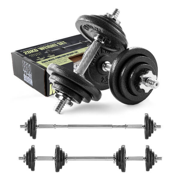 Phoenix Fitness weight set 20kg - British product