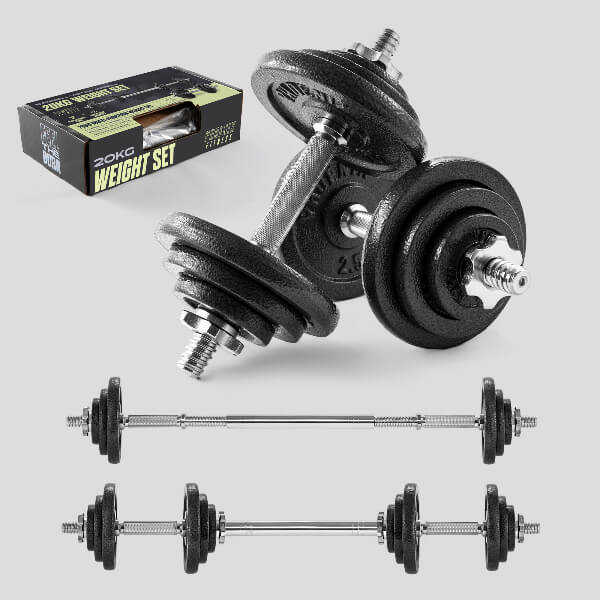 Phoenix Fitness weight set 20kg - British product