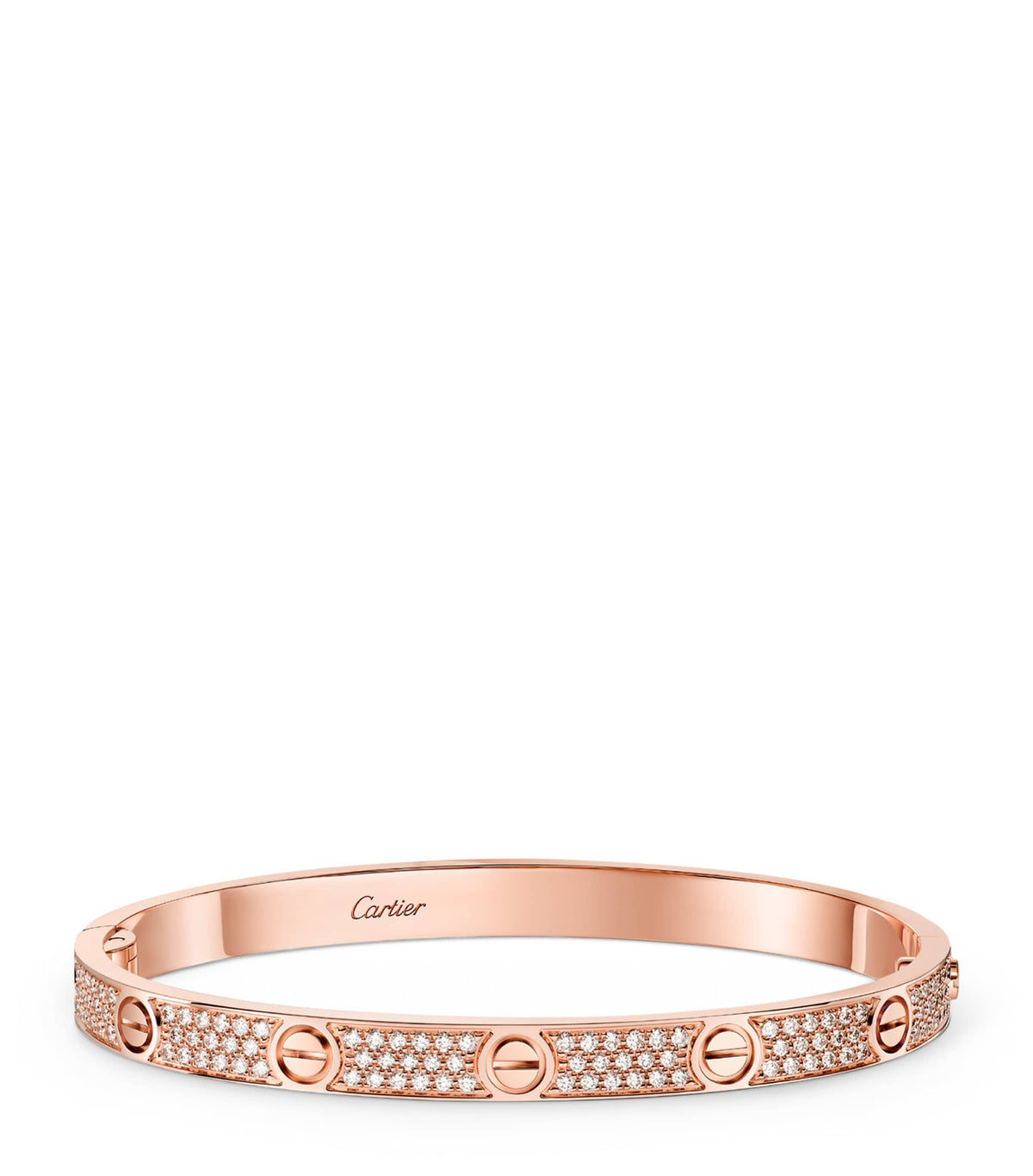 Cartier LOVE bracelet rose gold diamond medium - British product