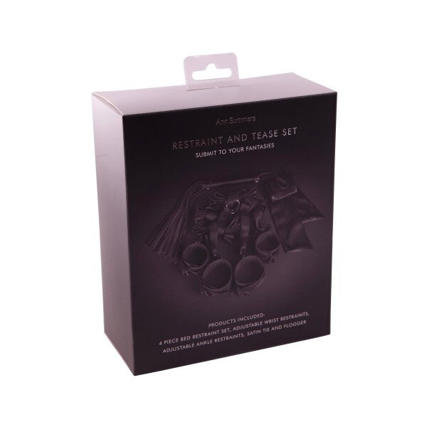 Ann Summers restraint and tease set 4 piece (British brand)