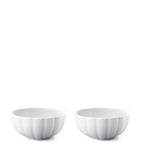 Georg Jensen porcelain Bernadotte petit bowl set of 2, UK version
