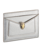 Bvlgari Serpenti Forever metallic leather card holder - British product
