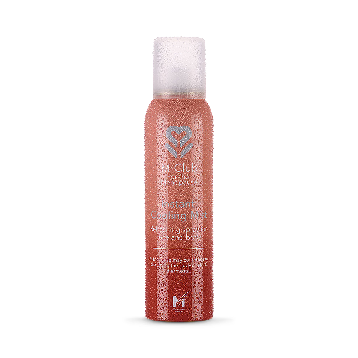 M-Club cooling mist spray for menopause relief, UK version