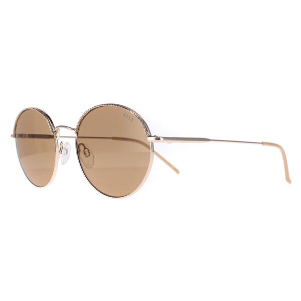 Elle gold round women sunglasses 14908, UK version