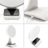 Rio 5x magnifying mirror with wireless charging, imported from the UK
