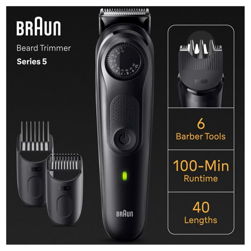 Braun Series 5 beard trimmer BT5430 black - British product