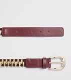 Sandro Paris leather studded belt, imported from the UK