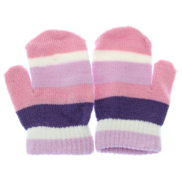 Kids Striped Winter Magic Mittens GOODS Superdrug   