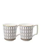 Wedgwood Renaissance bone china mugs set of 2 (British brand)