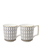 Wedgwood Renaissance bone china mugs set of 2 (British brand)