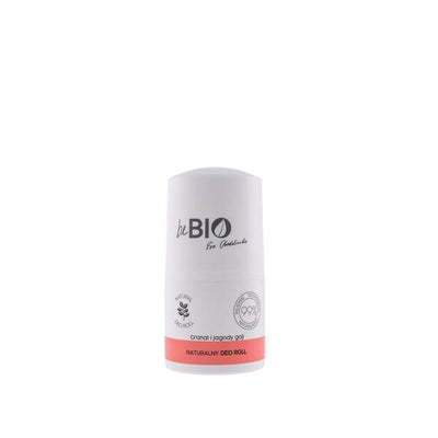beBIO Granatapfel & Goji Beere Roll-On Natürliches Deodorant 50ml