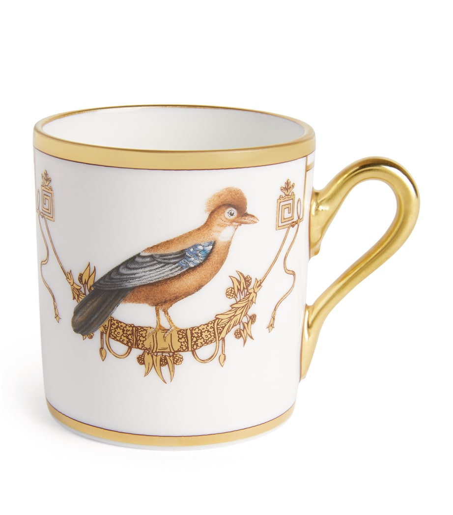GINORI 1735 Volière Geai espresso cup, UK version